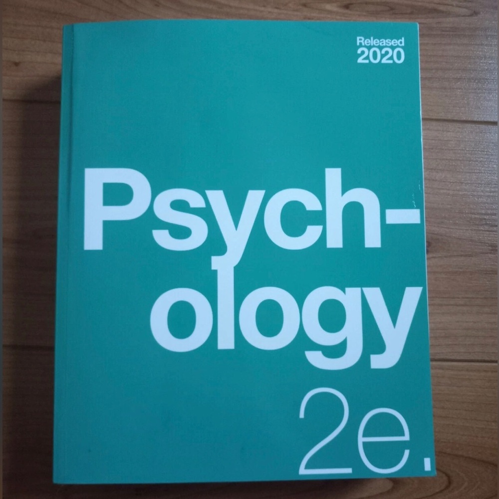 📗👩⚕️Like New Psychology 2e by Openstax Book